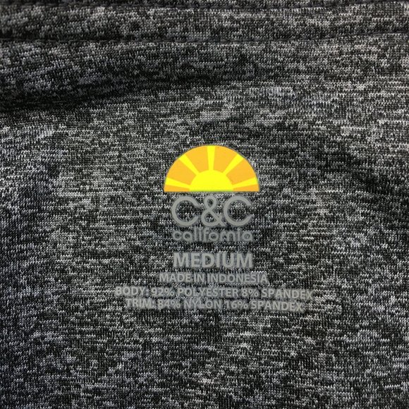 Lot of 4 C&C CALIFORNIA REEBOK ADIDAS NIKE PRO Pull On Active Wear Crop Leggings - Picture 2 of 16